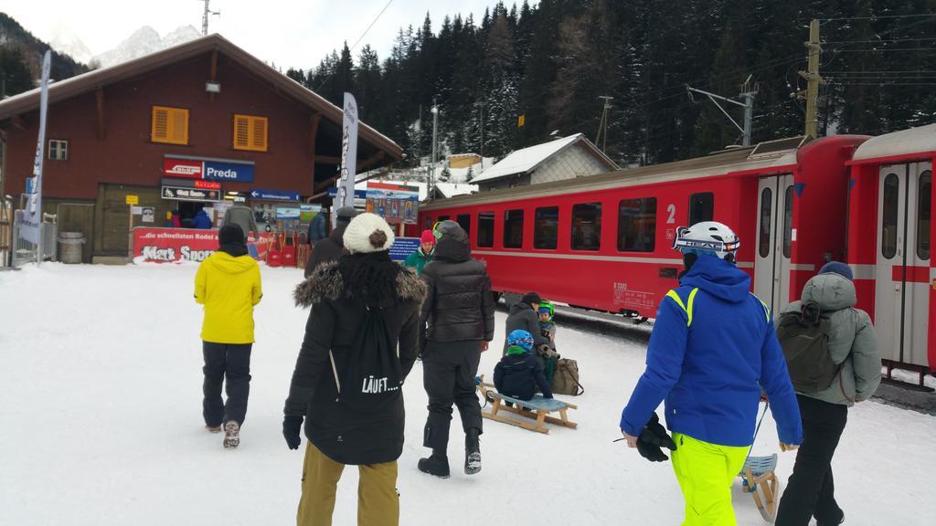 Sonnenhof Preda Hotell Exteriör bild